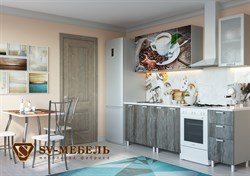 Кофе кухонный гарнитур 1.8м с фотопечатью SV-Мебель Кофе кухонный гарнитур 1.8м с фотопечатью SV-Мебель